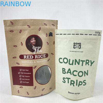 Zapewnienie jakości Stand Up Aluminium Foil Bag With Zipper Food Snack Packaging Bag