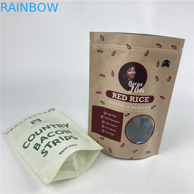 Zapewnienie jakości Stand Up Aluminium Foil Bag With Zipper Food Snack Packaging Bag