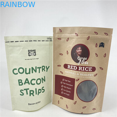 Zapewnienie jakości Stand Up Aluminium Foil Bag With Zipper Food Snack Packaging Bag