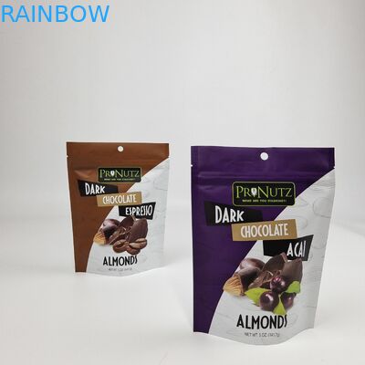 Zindywidualizowane logo drukowanie cyfrowe plastikowe torby z zamknięciem zipem z płaskimi torbami z folii aluminiowej do toreb słodyczy