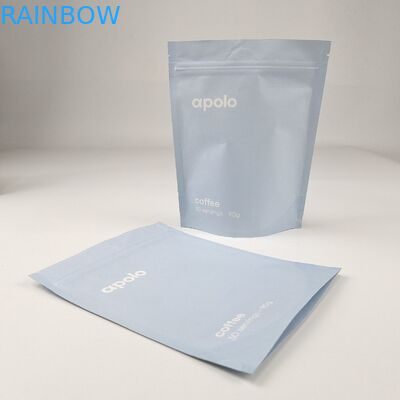 Środowiskowo przyjazny stand up pouch Food Grade Zip Lock Heat Seal Drukowany biodegradable Custom Food Kraft Paper Bag