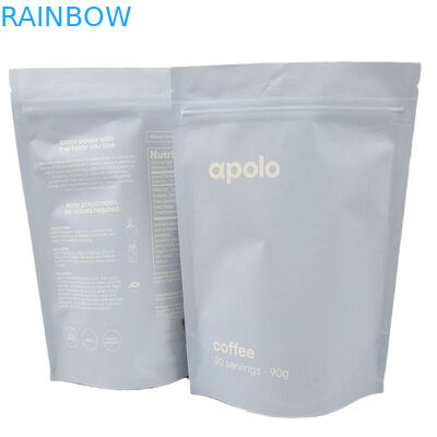 Dostosować biodegradowalny worek z papieru Kraft z zamkiem Digital Print Gummie Candy Packaging