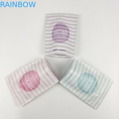 Dedykowane drukowanie cyfrowe Kraft Paper Pocket Stand Up Ziplock Aluminium Foil Bags For Coffee Body Scrub Packaging