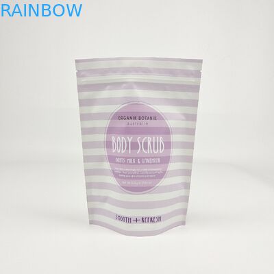Custom Matte OEM Custom Printed Bath Salts Packaging Zip Lock Bath Salt Body Scrub Stojący worek opakowaniowy