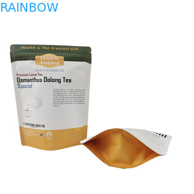 Niskie MOQ Stojąco ponownie zamykane zamki Kraft Paper Pocket Custom Biodegradable Ponownie zamykane torebki Mylar dla zwierząt domowych