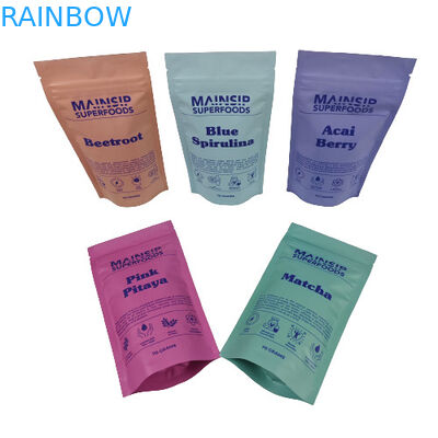 Cyfrowo wydrukowane torebki Mylar Proof Smell Coffee Poeder Packaging Stand Up Zip Lock Bag z folią aluminiową