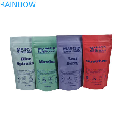 Cyfrowo wydrukowane torebki Mylar Proof Smell Coffee Poeder Packaging Stand Up Zip Lock Bag z folią aluminiową