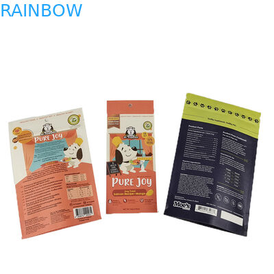 Niestandardowy, przyjazny dla środowiska, biały papier kraft, mango w proszku, orzechy, żywność dla zwierząt domowych, biodegradowalny zamek, papierowy worek opakowaniowy