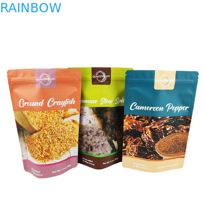 Matte Finished 250g plastikowy worek do przyprawy opakowania