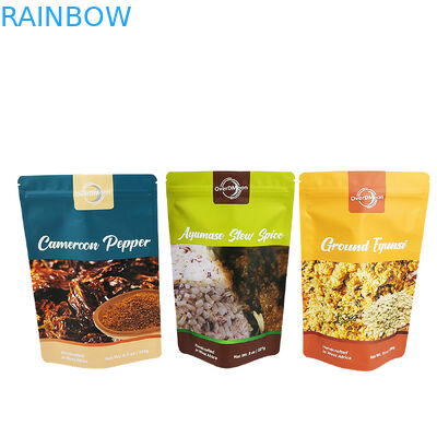 Matte Finished 250g plastikowy worek do przyprawy opakowania