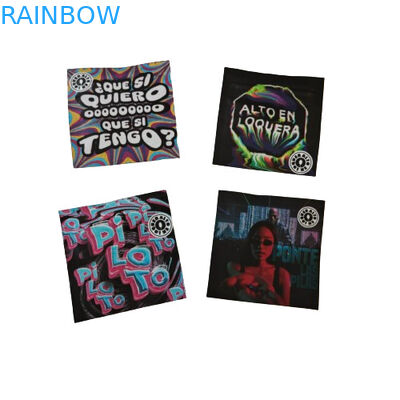 Ściany próbkowe z przejrzystym oknem, opakowania proszkowe, plastikowe worki