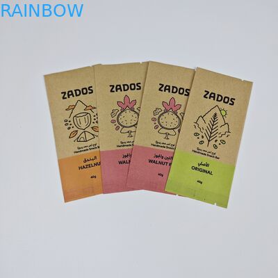 Ekologiczne biodegradowalne torebki Kraft, PLA, skrobi kukurydziane, kompostowalne torebki Kraft