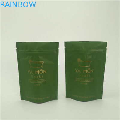 Znowu zamykana folia aluminiowa Mylar Bag Woda odporna na wilgoć Pojemnik do pakowania soli kąpielowej