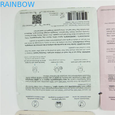 Nowy projekt, dostosowany rozmiar i kolory Dostępne płaskie torebki opakowania do opakowań żywności