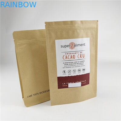 Materiał opakowaniowy do żywności Niestandardowe drukowanie cyfrowe Stand Up Zipper Bags Smell Proof Moisture Proof Sachet