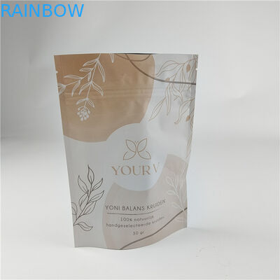 Nowy projekt Niestandardowy rozmiar Matte Finish Snack Bag Packaging Matt Aluminium Foil Stand Up Pocket Ziplock Doypack Bag