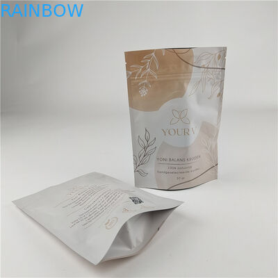 Nowy projekt Niestandardowy rozmiar Matte Finish Snack Bag Packaging Matt Aluminium Foil Stand Up Pocket Ziplock Doypack Bag