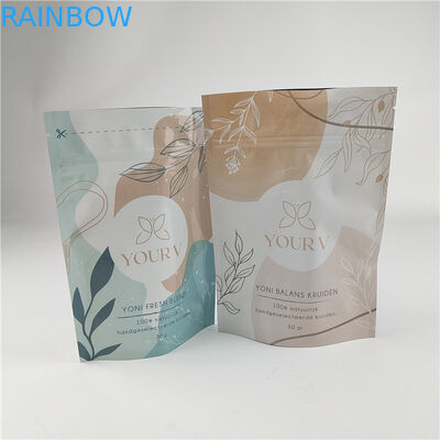 Nowy projekt Niestandardowy rozmiar Matte Finish Snack Bag Packaging Matt Aluminium Foil Stand Up Pocket Ziplock Doypack Bag