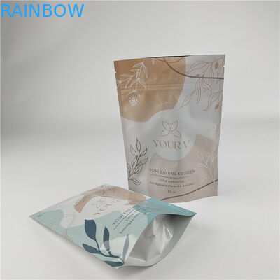 Nowy projekt Niestandardowy rozmiar Matte Finish Snack Bag Packaging Matt Aluminium Foil Stand Up Pocket Ziplock Doypack Bag