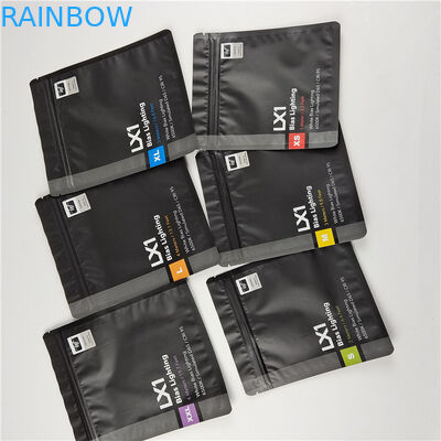 Najwyższej jakości Logo na zamówienie Drukowane worki z trzema stronami do pielęgnacji zębów Opakowania z przyjaznym dla środowiska i bezpiecznym materiałem