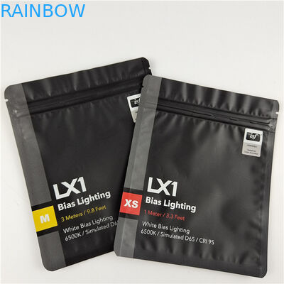 Najwyższej jakości Logo na zamówienie Drukowane worki z trzema stronami do pielęgnacji zębów Opakowania z przyjaznym dla środowiska i bezpiecznym materiałem