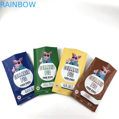 Przechowywanie żywności dla zwierząt domowych uproszczone z zamkniętą zamkiem torbę z żywnością dla zwierząt domowych