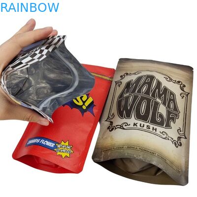 Yantian Port Shipping Herbal Incense Packaging w CMYK z stand up bag i zipperem