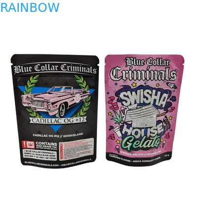 Yantian Port Shipping Herbal Incense Packaging w CMYK z stand up bag i zipperem