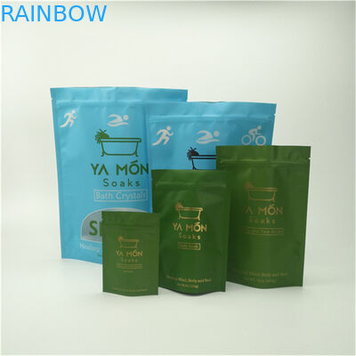 Ekologiczny i bezpieczny materiał Matte Finish Stand Up Pocket With Zipper Moisture Proof Food Grade Plastic Packaging Bags