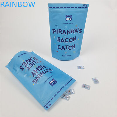 Sprzedaż hurtowa Logo Dedykowane Drukowanie cyfrowe Zip Lock Plastic PET Aluminium Frosted Stand Up Pocket Bag