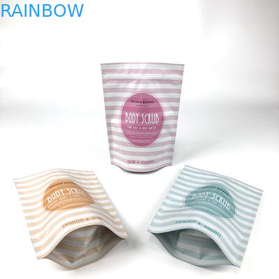 Kosmetyczny worek do opakowań Stojący worek do mycia ciała do kąpieli Sól i worki do mycia ciała