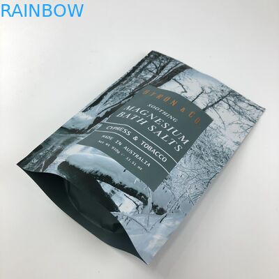 Różne rozmiary opakowania próbki folii do torebki z solą kąpielową Mylar w pozycji