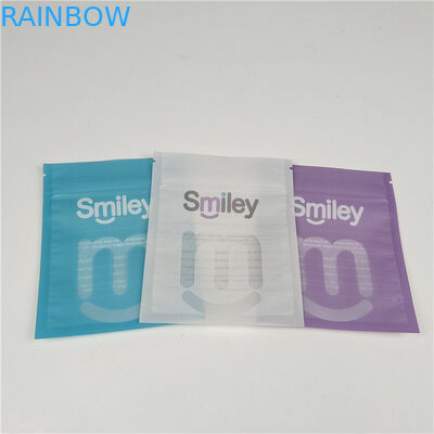 Wyraźne wyrównania zębów Mylar Trzy strony zamknięte plastikowe torebki opakowania szczelność i wilgoć