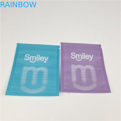 Wyraźne wyrównania zębów Mylar Trzy strony zamknięte plastikowe torebki opakowania szczelność i wilgoć