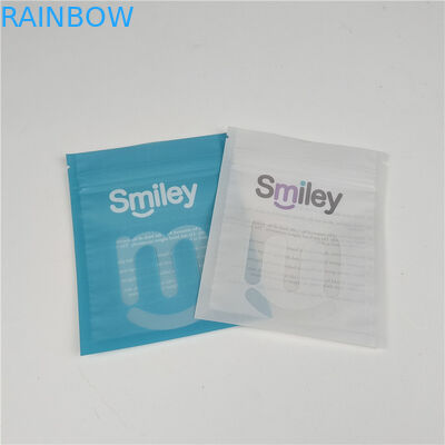 Wyraźne wyrównania zębów Mylar Trzy strony zamknięte plastikowe torebki opakowania szczelność i wilgoć