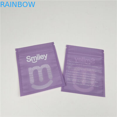 Wyraźne wyrównania zębów Mylar Trzy strony zamknięte plastikowe torebki opakowania szczelność i wilgoć