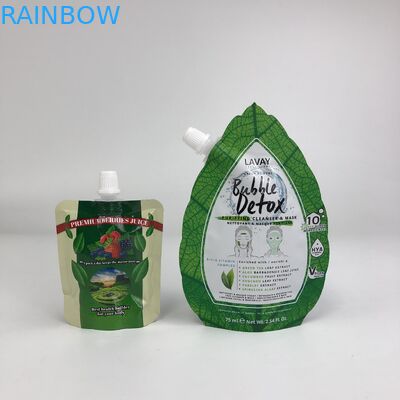 Najwyższej jakości Logo na zamówienie Drukowane Nowy projekt Wielokrotnie używalne Pojemniki z rury Żywność Napoje soki Pojemnik mleka Zamykane torby