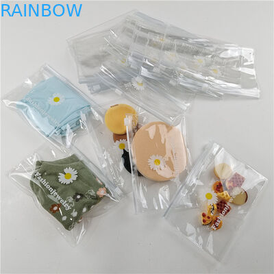 Wysokiej jasności PE materiał plastikowy worek opakowaniowy dla Comestic z dostosowanym rozmiarem i kolorem