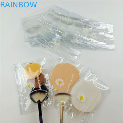 Wysokiej jasności PE materiał plastikowy worek opakowaniowy dla Comestic z dostosowanym rozmiarem i kolorem