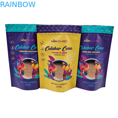 Glosywne/maty wykończenie, indywidualnie wydrukowane torebki dla klientów