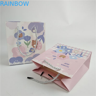 Promocyjne zapewnienie jakości Logo drukowane zakupy opakowania papierowe