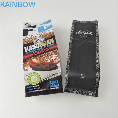 Najlepiej sprzedawane, podlegające recyklingowi, przyjazne dla środowiska worki opakowaniowe z gussetami do ziaren kawy dla 250g 500g 1kg