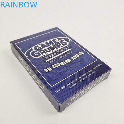 Akceptowane Do 10 kolorów Dostępne Logo na zamówienie Drukowane prostokątne błyszczące pudełko papierowe Opakowanie