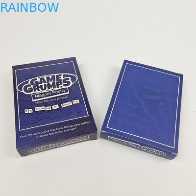 Akceptowane Do 10 kolorów Dostępne Logo na zamówienie Drukowane prostokątne błyszczące pudełko papierowe Opakowanie