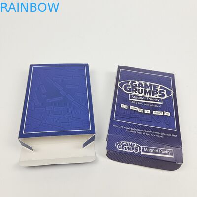 Akceptowane Do 10 kolorów Dostępne Logo na zamówienie Drukowane prostokątne błyszczące pudełko papierowe Opakowanie