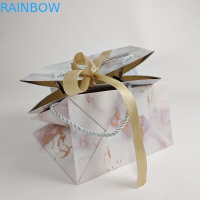 Biodegradowalna torebka papierowa do zakupów z drukiem logo