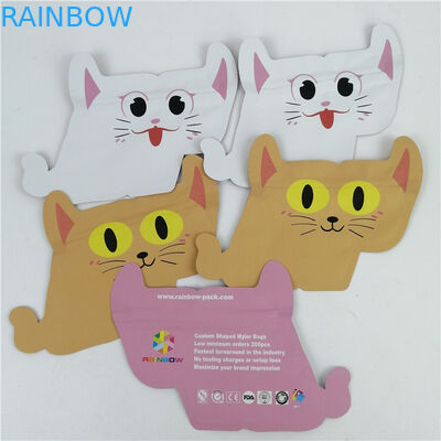 Najwyższej jakości Logo na zamówienie Drukowane Advanced Special Shape Packaging Plastic Foil Poch Bag