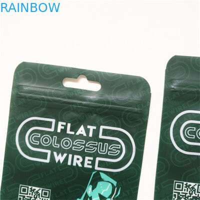 Promocja Zapewnienie jakości podlegające recyklingowi Trzystronna opakowania Mylar z zamkiem