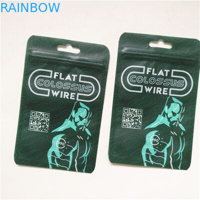 Promocja Zapewnienie jakości podlegające recyklingowi Trzystronna opakowania Mylar z zamkiem