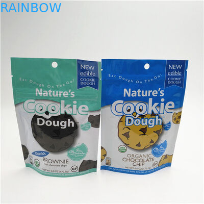 Zgrzewane, niestandardowe logo, drukowane, stojące torebki z zamkiem błyskawicznym, z możliwością ponownego zamknięcia, plastikowe opakowania do żywności